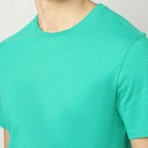 Camisetas de color sólido de alta calidad para hombres/Camisetas de diseño liso a la moda y transpirables para hombres - Product Image 6