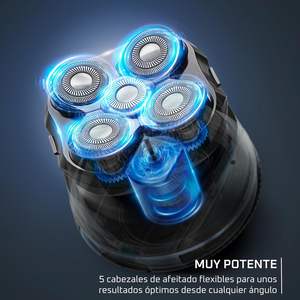 Rasoir Électrique Portable à 5 Lames, Tête Rotative IPX7, Rechargeable, Lavable, avec Étui de Voyage, Idéal pour le Visage et les Voyages en Camping-Car - Product Image 2