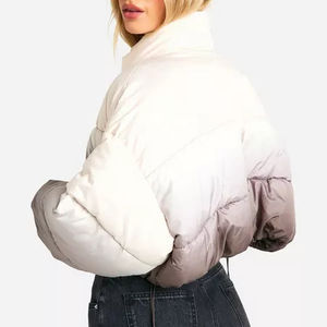 Chaqueta Corta Acolchada para Mujer, Abrigo Corto de Invierno con Relleno de Algodón, Resistente al Viento y Transpirable, Diseño Premium - Product Image 3