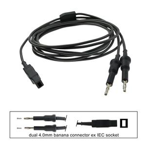 Cable laparoscópico bipolar de acero de grado superior de calidad superior, fuente de alimentación manual reutilizable para usos de fórceps de varios tipos - Product Image 1