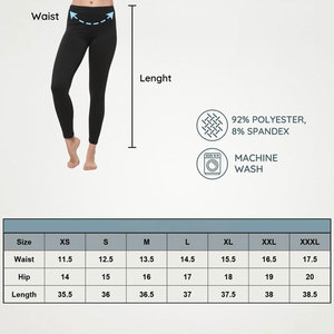 Leggings de sport personnalisés pour femmes Collants taille haute à séchage rapide OEM ODM Pantalon de compression pour la course et la salle de sport - Product Image 6