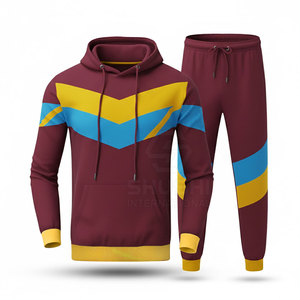 Survêtement d'hiver pour homme de haute qualité, à capuche, uni, coupe classique, design 2 en 1, respirant de haute qualité - Product Image 3