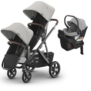 Cochecito UPPA-babys Vista V3 y Sistema de Viaje Aria, Combinación Ligera con Asiento de Auto, Personalización DIY y Soporte OEM - Product Image 4