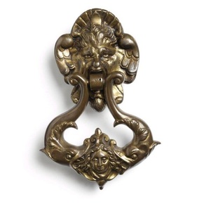 Meilleures ventes de marteleaux de porte en métal de qualité supérieure, marteleau de porte en fonte de couleur antique pour les accessoires de portes de maison/de bureau - Product Image 3