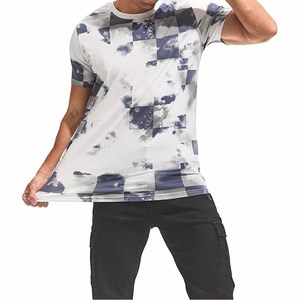 Venta al por mayor personalizado su logotipo de marca 100% algodón en blanco hombres camiseta lisa Casual hombres camisetas - Product Image 5