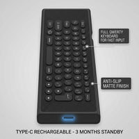 Remote Kontrol Suara G71S PRO BT Mini Keyboard Backlit Samsung TV Tipe-C Isi Ulang IR Learning Rolling Code 4 Tombol OEM ODM