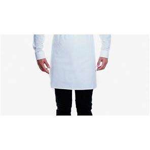 White 75x50cm Roll Drap Kitchen <b>Apron</b> B2B - Product Image 1