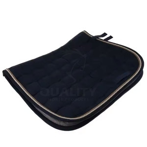 Tapis de selle pour cheval durable et léger, doublure en tissu matelassé respirant, couverture de selle confortable, adaptée à l'équitation - Product Image 4