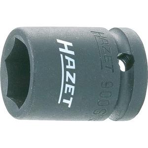 Hazet 1/2'' <b>Impact</b> <b>Socket</b> 6-Point Square with Traction Profile and Borehole - Product Image 1
