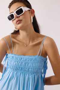 2025 Best Price Casual Pure 100% Rayon <b>Maxi</b> <b>Dress</b> Floral Pattern Square Neck Swing Free Size Party <b>Dress</b> for <b>Girls</b> - Product Image 5