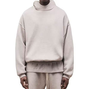 Sudadera con Capucha Extra Grande de Algodón Grueso de Alta Calidad, Lisa, sin Cordones, sin Logotipo, Talla Grande para Hombre - Product Image 6