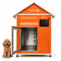 Máquina Automática de Lavado y Secado de Mascotas, Estación de Peluquería Canina de Autoservicio Comercial con Sistema de Monitoreo Remoto