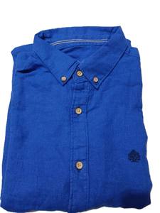 Nueva llegada al por mayor camisa transpirable para hombre con logotipo personalizado ajuste regular estiramiento sólido botón abajo cuello para hombres - Product Image 5