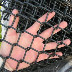 Malla de alambre recubierta de PVC verde galvanizado Cercado de alambre de <span class=keywords><strong>pollo</strong></span> Valla de eslabones de cadena Cercado de jardín Red para aves de corral - Product Image 2