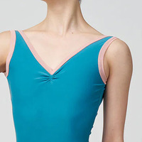 Débardeur d'entraînement de gymnastique professionnel pour adultes Impression par sublimation Justaucorps de ballet Vêtements pour filles