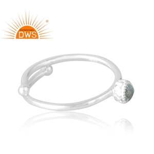 Nouveau Design vente 925 argent Sterling Natura Labradorite bague en pierres précieuses bijoux personnalisés pour les femmes cadeau pour elle - Product Image 4