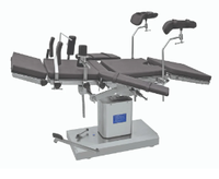 Table d'opération électrohydraulique noire, hauteur réglable, classe I, garantie 1 an, assistance technique en ligne, mobilier hospitalier