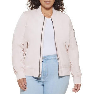 Fourniture directe d'usine Bomber longue sur mesure pour femmes Tissu respirant Techniques imprimées Bomber pour femmes - Product Image 4