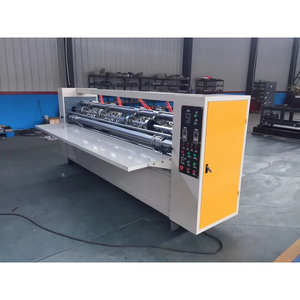 Machine à découper et à rainurer à lame fine à grande vitesse avec découpe à l'emporte-pièce pour feuilles ondulées au meilleur prix de gros - Product Image 2