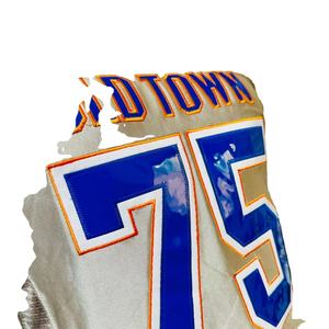 Jersey de fútbol americano padre fan Jersey sublimación aparejo sarga bordado más tamaño soporte personalizado transpirable Fábrica Real - Product Image 1