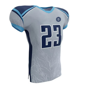 เสื้อฟุตบอลอเมริกันน้ำหนักเบาทำจากปากีสถานออกแบบได้ตามต้องการ - Product Image 5