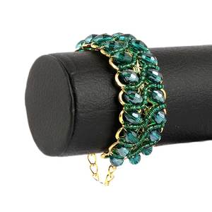 กำไลข้อมือแฟนซีสำหรับเด็กผู้หญิง - สีเขียว - Product Image 1