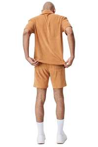 Ensemble de survêtement pour homme, été, 100% coton, respirant, coupe-vent, veste légère et short, vêtements de sport pour la course à pied et le jogging - Product Image 5