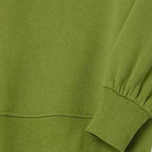 OEM Custom Design Plain Solid Color <b>Women</b> <b>Sweatshirts</b> / Oversized Solid Casual Long Sleeves Top <b>Women</b> <b>Sweatshirts</b> - Product Image 6