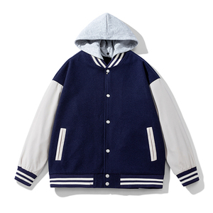 Vente en gros de qualité Lettermen Stander Size Veste de baseball unisexe/Vêtements de sport oversize Veste universitaire avec broderie personnalisée - Product Image 6