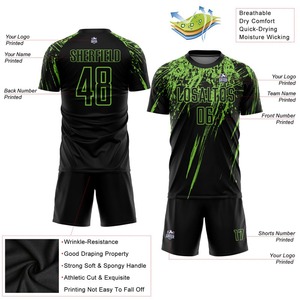 Uniformes de fútbol de su propio diseño/Uniforme de fútbol hecho a medida Sublimación Jersey Ropa deportiva Uniformes de fútbol Unisex - Product Image 3