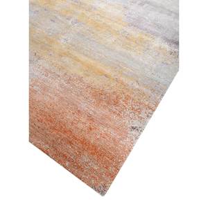 Alfombra Kavi Gris y Negra de Lana y Seda de Bambú Anudada a Mano, Colección Afterglow - Diseño Rectangular con Patrón Abstracto para Dormitorio Juvenil - Product Image 2