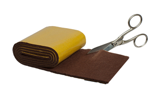Rollo de 1m de fieltro adhesivo deslizante de 85mm. (Kppels F2001M) (Paquete en blíster) - Product Image 1