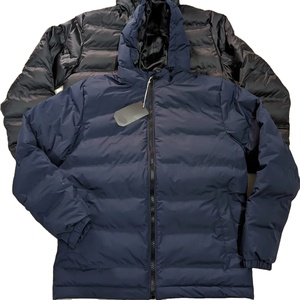 Vêtements chauds d'hiver à capuche chauffants pour hommes Veste rembourrée décontractée avec fermeture éclair Quantité en vrac et haute qualité Grossiste Bangladesh - Product Image 2