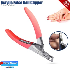 Precio al por mayor, cortadores de puntas de uñas acrílicas con revestimiento de Color titanio, cortaúñas postizas, cortadores de puntas acrílicas, cortador de bordes de puntas de uñas - Product Image 6