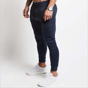 Custom Fashion Blank Men's Clothing <b>Joggers</b> Pants Trousers <b>Slim</b> Fit Sportswear Running High Waist Breathable With Pocket Trouser - Product Image 4
