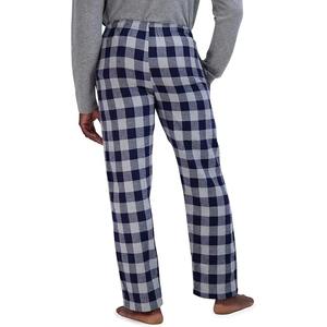 Pantalon en flanelle décontracté pour hommes de qualité supérieure pantalon en laine mélangée de printemps pantalon à carreaux ample ODM - Product Image 2