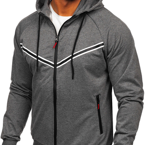 Sweat à capuche en molleton de coton bambou pour hommes Streetwear pull à capuche en coton biologique sweats à capuche et sweat-shirts personnalisés pour hommes - Product Image 1