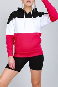 Fabricants de vêtements, sweat-shirt pour femme en molleton brossé imprimé sur mesure, 520 g/m², surdimensionné, 100 % coton, uni, lourd, avec impression en relief - Product Image 6