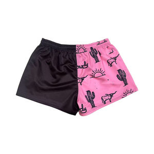 Pantalones cortos de fútbol de Rugby con logotipo OEM para hombres y mujeres, pantalones cortos de fútbol para correr en gimnasio con impresión por sublimación de Color personalizado - Product Image 6