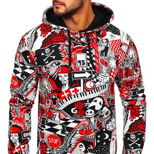 Sweat-shirt à capuche pour homme personnalisé, imprimé, à manches longues, en polyester sublimé 100% coton, neuf, motif uni - Product Image 6