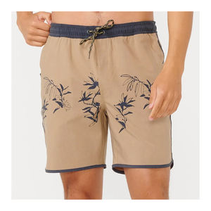 Haute qualité couleur unie 100% coton hommes Shorts décontractés taille élastique confortable été Gym Shorts de course en gros Pakistan - Product Image 4