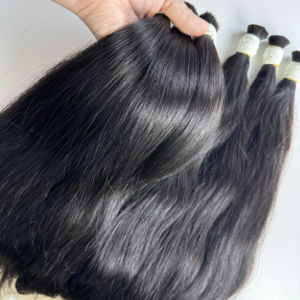 การลดราคาครั้งใหญ่! ผมมนุษย์แท้แบบไม่ผ่านกระบวนการผมเวียดนามแบบสองชั้น - Product Image 1