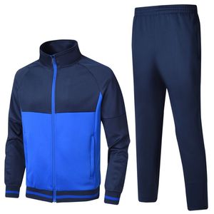 Conjunto Deportivo de 2 Piezas Unisex, Corte Ajustado, Tejido Grueso, con Logotipo Personalizado, Ropa Deportiva de Invierno, Transpirable, Poliéster/Rayón - Product Image 4
