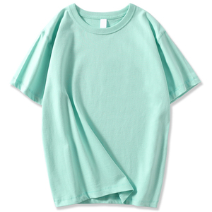 Nueva Camiseta de algodón 2025 de verano 100% para hombre, diseño personalizado, Manga corta transpirable para hombre, camisetas informales de tela tejida lisa - Product Image 3