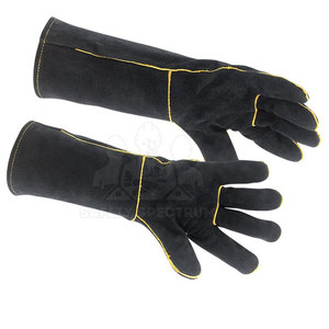Gants de soudage en cuir respirant résistant à la chaleur de haute qualité, utilisation sportive, personnalisables, fabriqués au Pakistan, fournisseur en gros - Product Image 5
