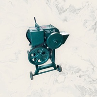 Machine animale de coupeur de paille d'herbe de volaille de bonne représentation utilisée pour couper la paille de paille, canne à sucre
