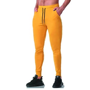 Pantalones deportivos de poliéster informales unisex, pantalones de hombre de precio bajo hechos en fábrica con logotipo personalizado - Product Image 6