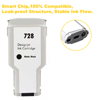 Cartucho de Tinta Tatrix hp 728 HP 728 728MBK Compatible con HP DesignJet T730 T830