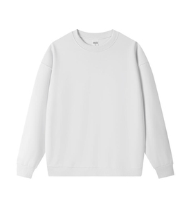 Sudaderas de material de secado rápido Fabricante personalizado Basics Sudaderas de mezcla de algodón Sudaderas de cuello redondo de gran tamaño Premium - Product Image 2