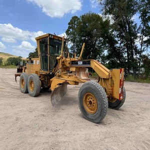 เครื่องเกลี่ยระดับมอเตอร์140HP 130HP ระบบไฮดรอลิกเต็มรูปแบบปั๊มกระปุกเกียร์ไล่ระดับถนนสำหรับการก่อสร้างเครื่องยนต์ - Product Image 6